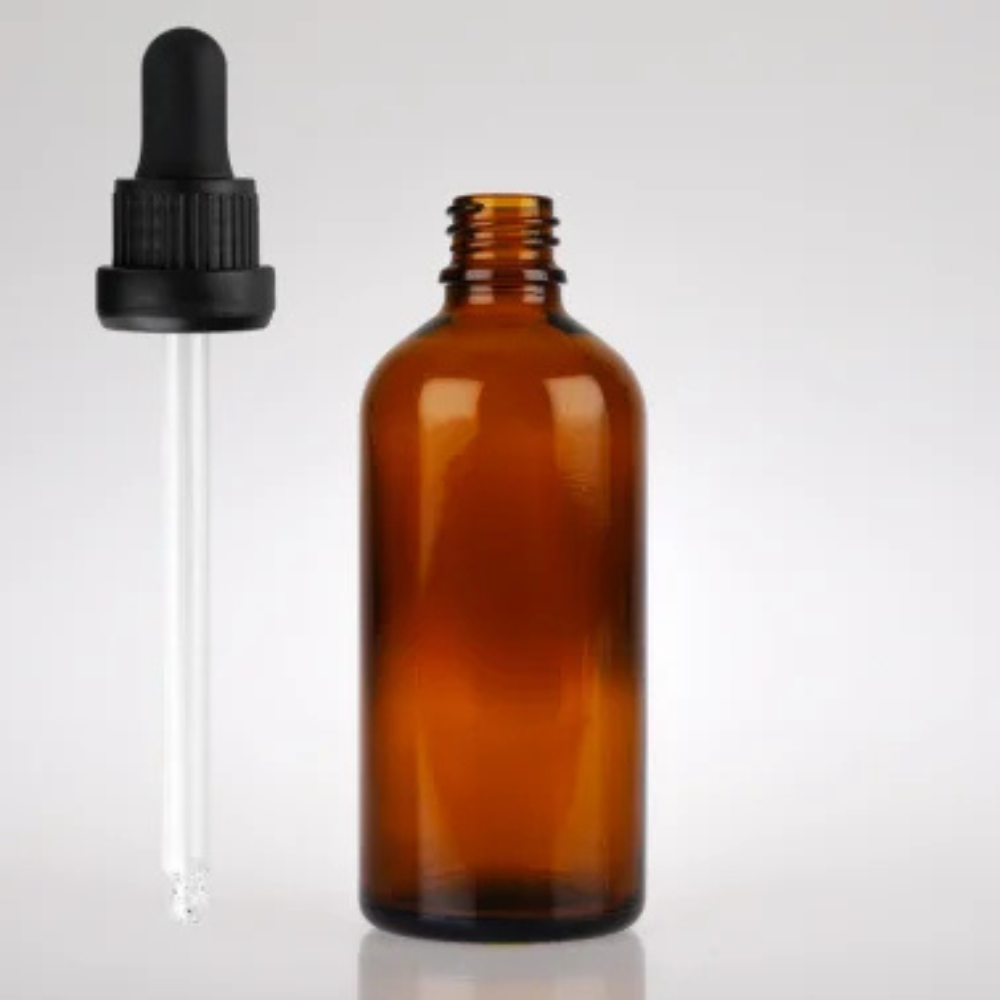 100ml Amber Dropper Bottle