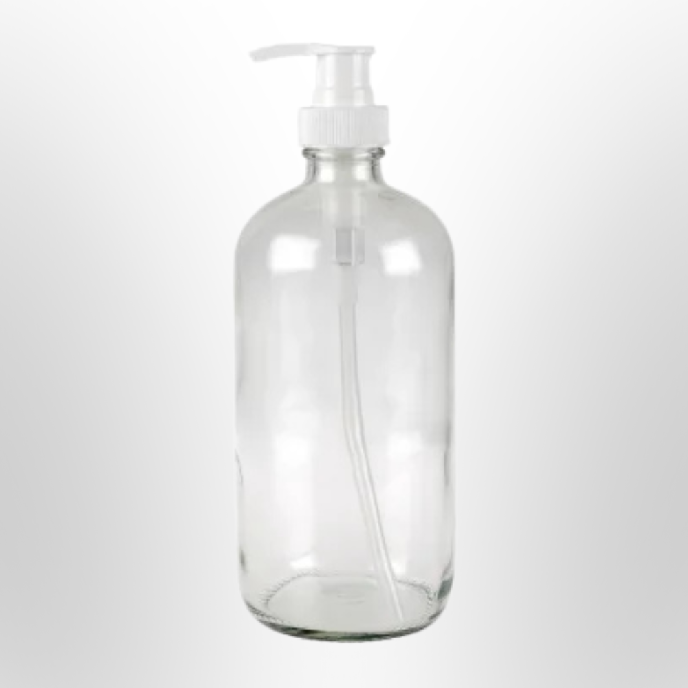 500ml Clear PET Bottle with Pump