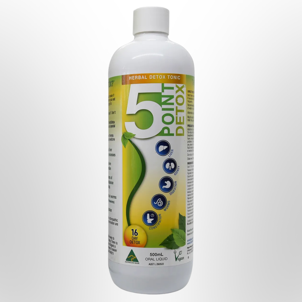 5 POINT DETOX Five Point Herbal Detox Tonic 500ml