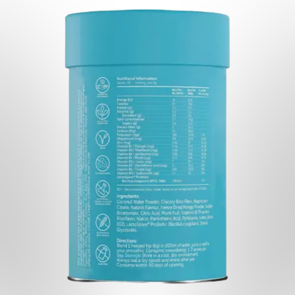 AMAZING YOU Magnesium Wellness Drink Daily Tropical Mango 200g