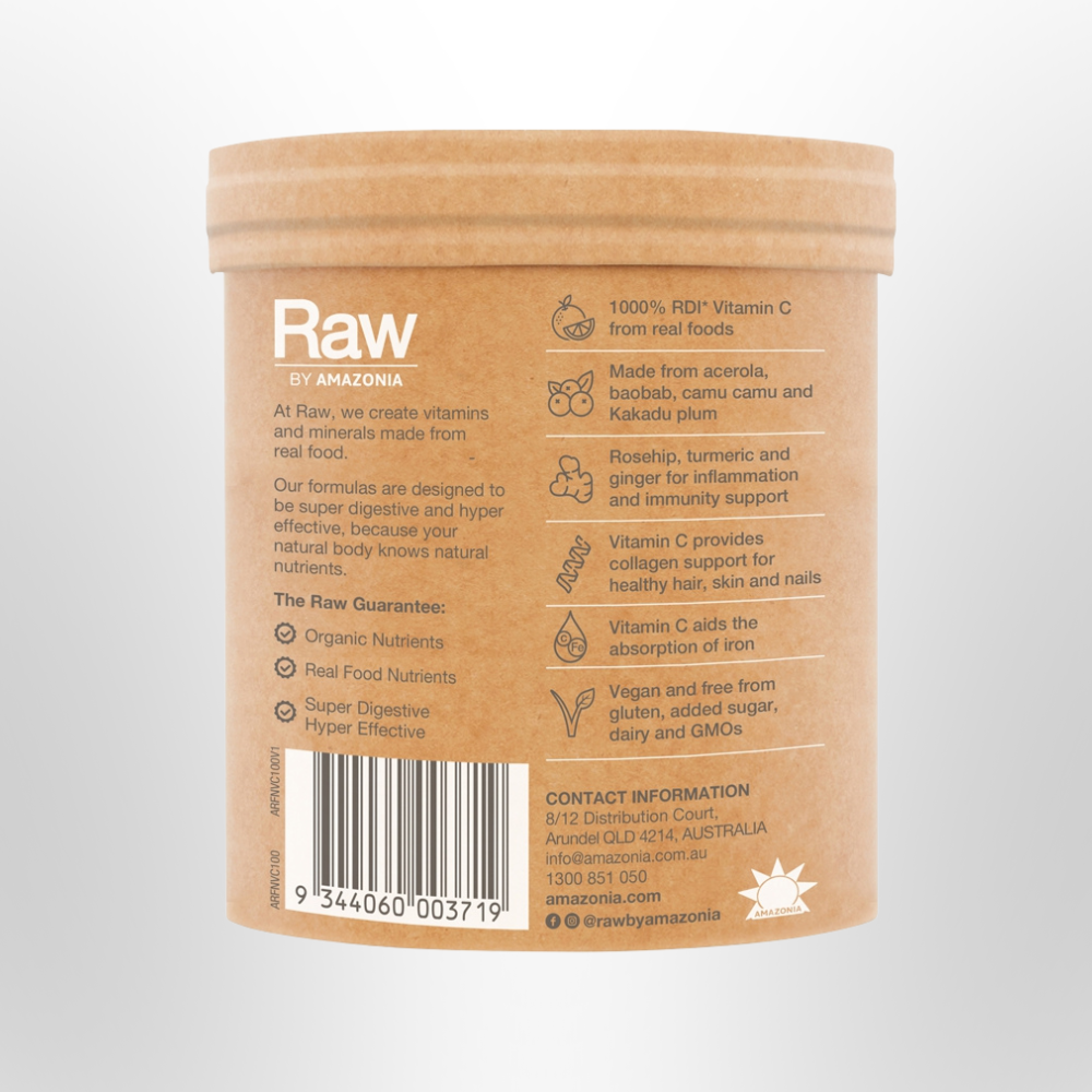 AMAZONIA Raw Vitamin C Organic Passionfruit 100g