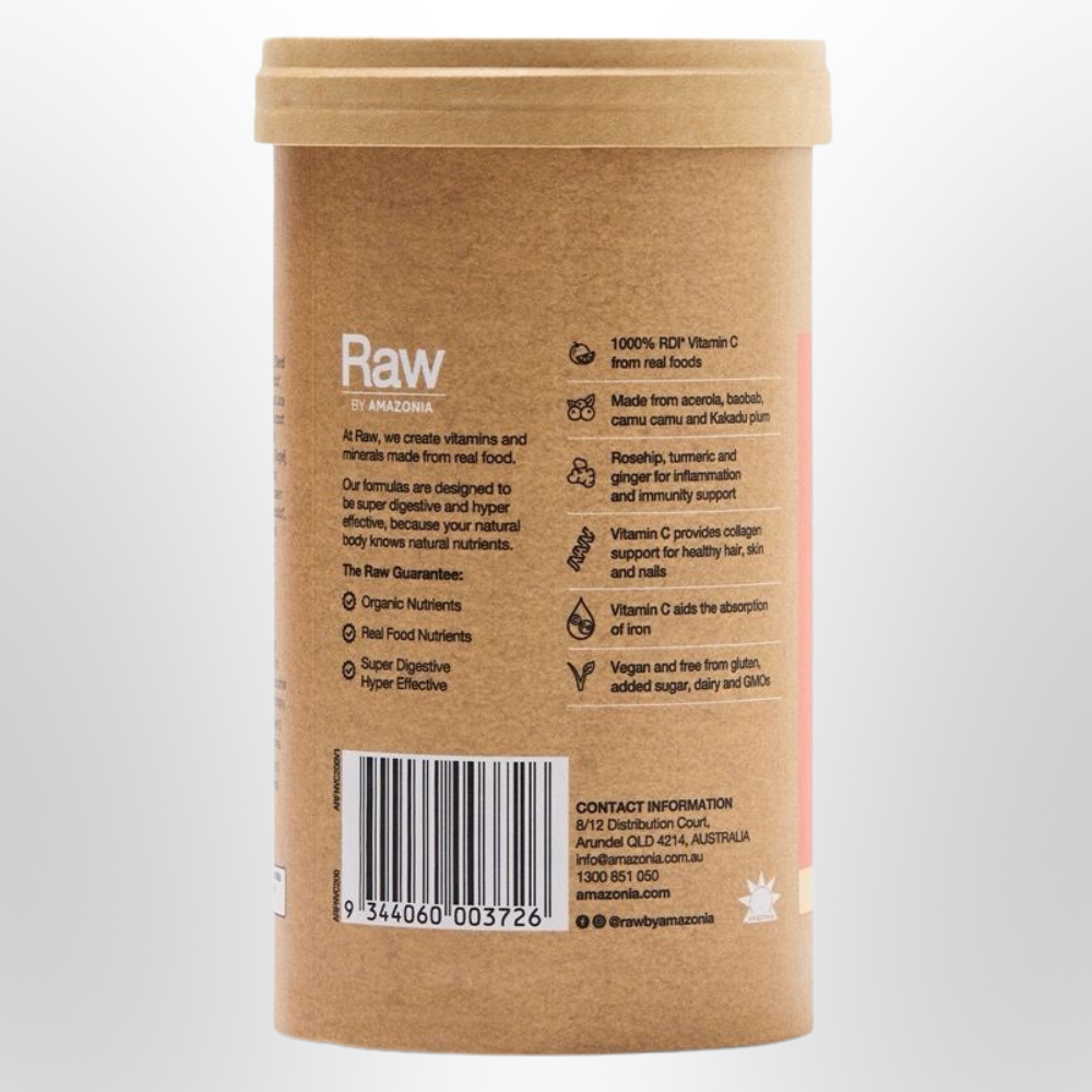 AMAZONIA Raw Vitamin C Organic Passionfruit 200g