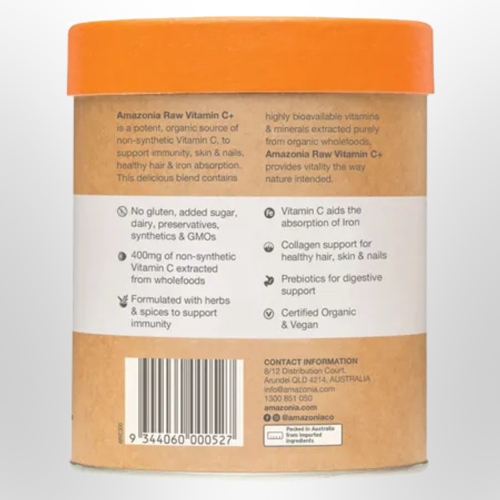 AMAZONIA Raw Vitamin C+ 300g
