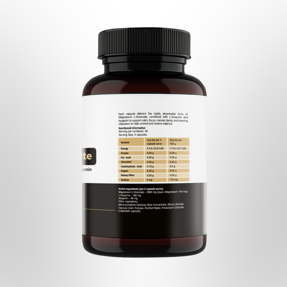 APOLLO Magnesium L-Threonate 90 Caps