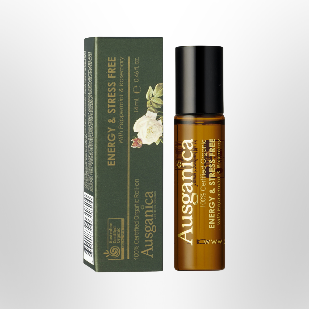 AUSGANICA Energy & Stress Free Roll-on Organic 14ml