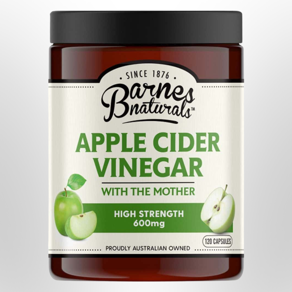 BARNES NATURALS Apple Cider Vinegar High Strength 600mg 120 Caps