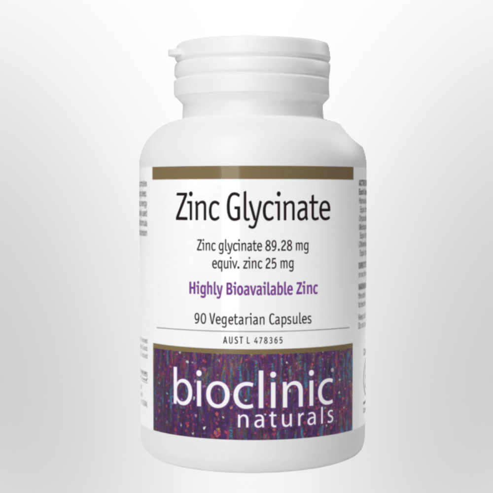 BIOCLINIC NATURALS Zinc Glycinate 90 Caps