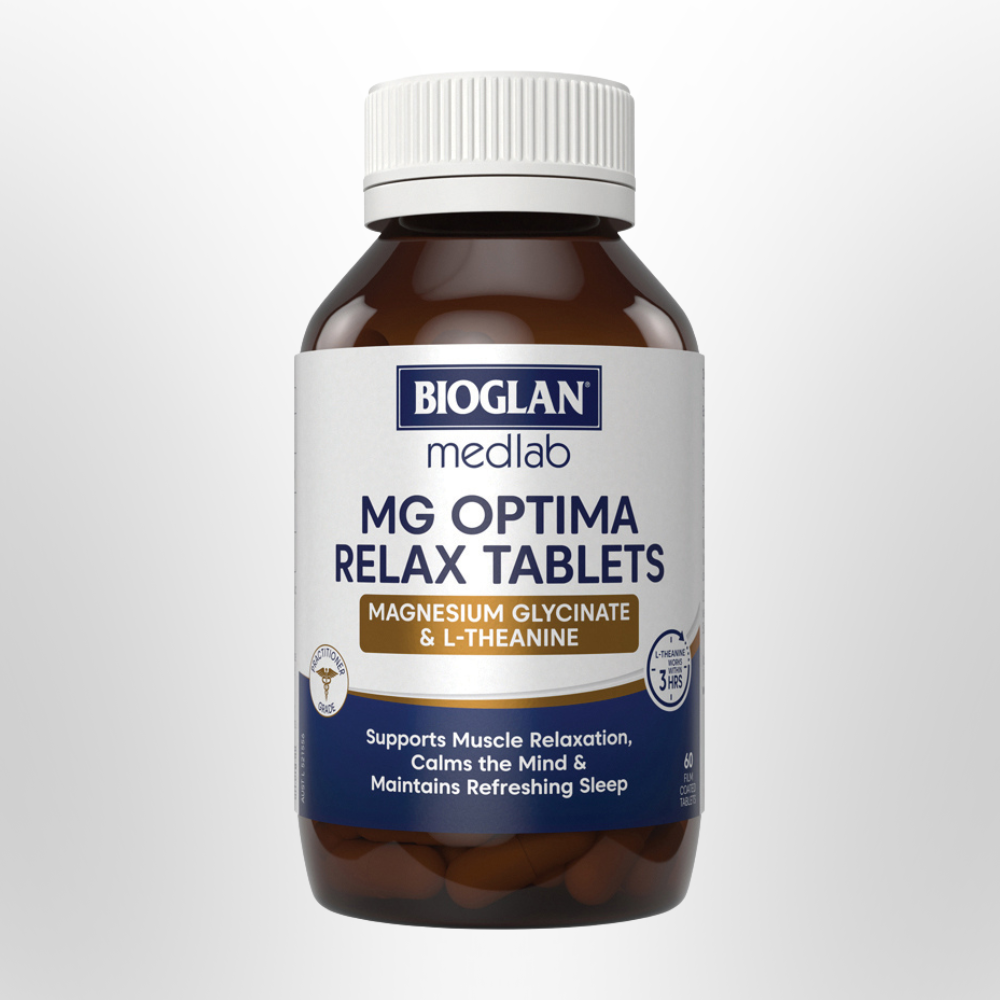BIOGLAN MEDLAB Mg Optima Relax Tablets 60 Tabs