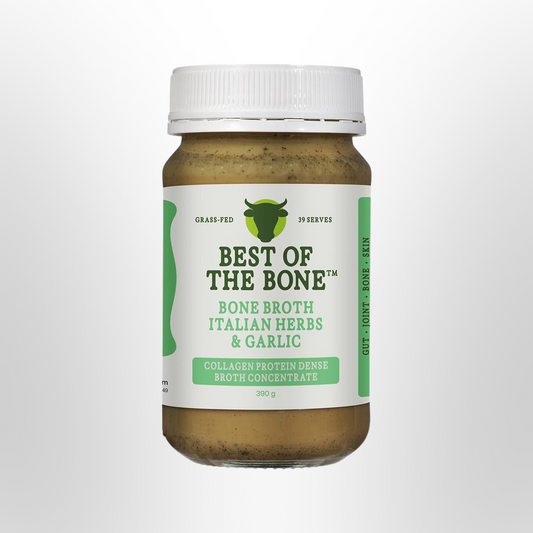 BOTB Beef Bone Broth Concentrate Italian Herbs & Garlic 390g