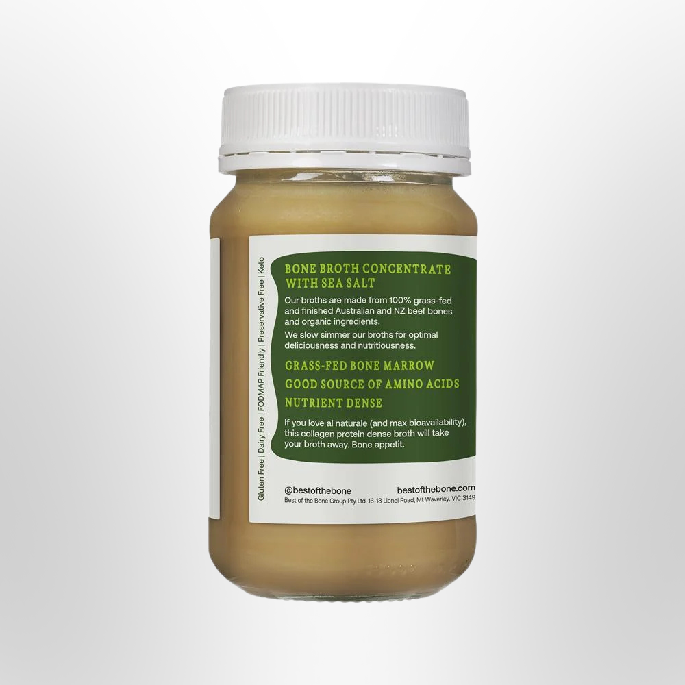 BOTB Beef Bone Broth Concentrate Original 390g