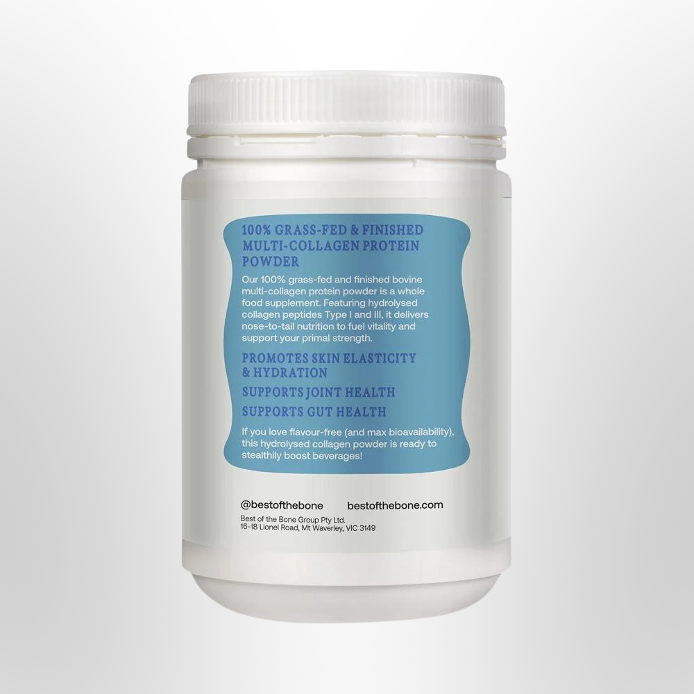 BOTB Multi-Collagen Protein Powder Flavour Free 500g