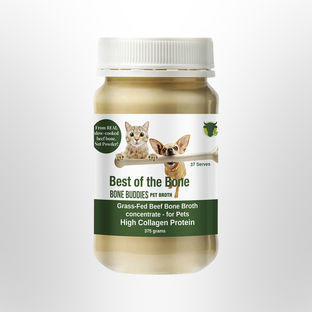 BOTB Bone Buddies Pet Bone Broth Beef Concentrate with High Collagen Protein 375g