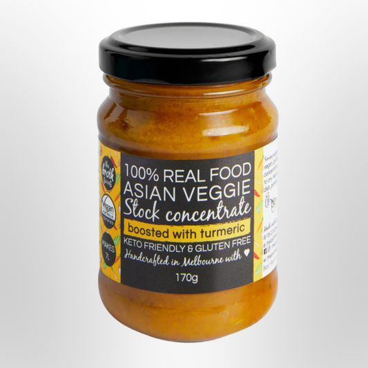 BROTH SISTERS Asian Veggie Turmeric Stock Concentrate 170g
