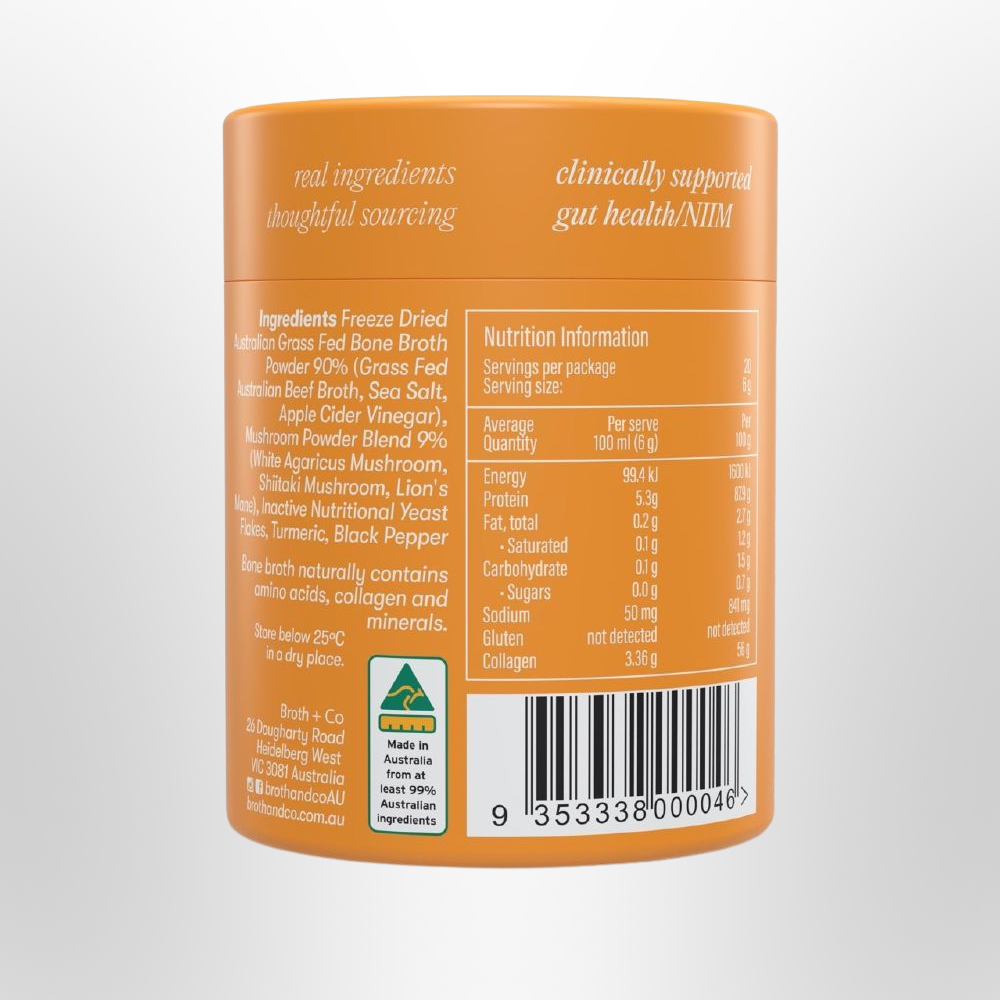BROTH & Co Energy Bone Broth Powder 120g