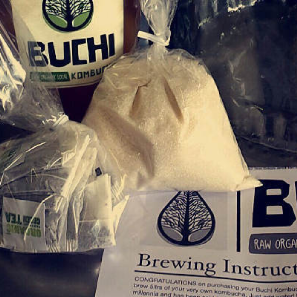 BUCHI Kombucha Kit (Jar & Ingredients)