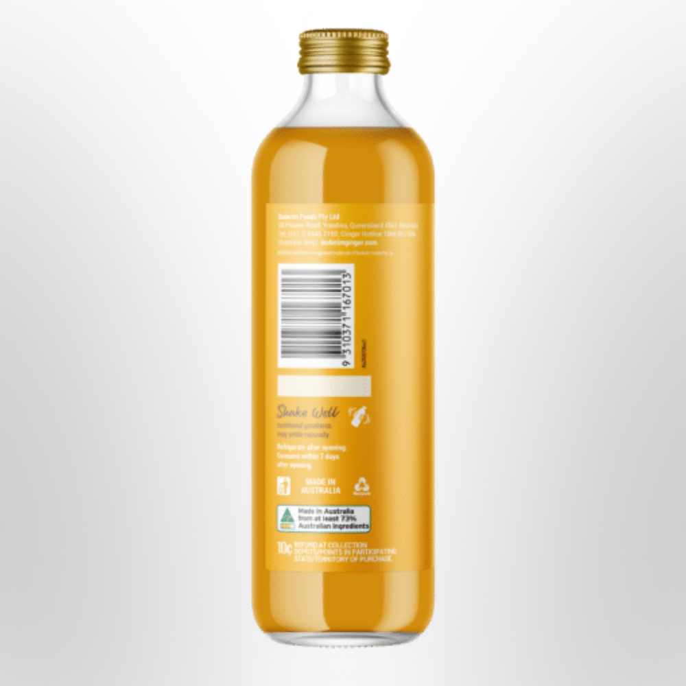 BUDERIM GINGER Shots Ginger & Turmeric 350ml