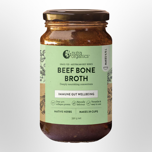 NUTRA ORGANICS Native Herb Beef Bone Broth Concentrate 390g