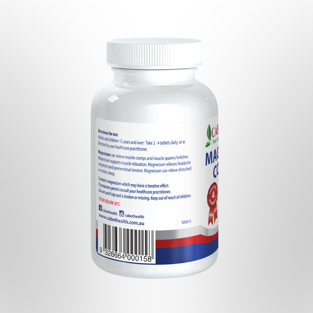 CABOT HEALTH Magnesium Complete 100 Tabs