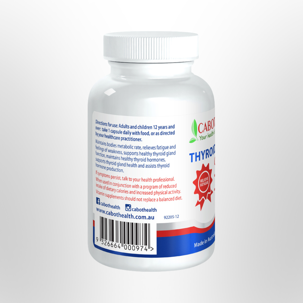CABOT HEALTH Thyroid Health 60 Caps