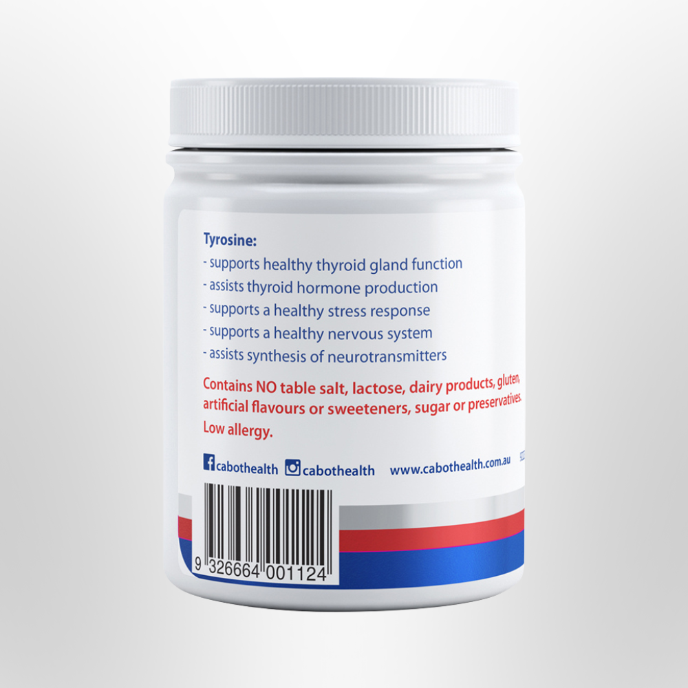 CABOT HEALTH Tyrosine Pure 125g Powder