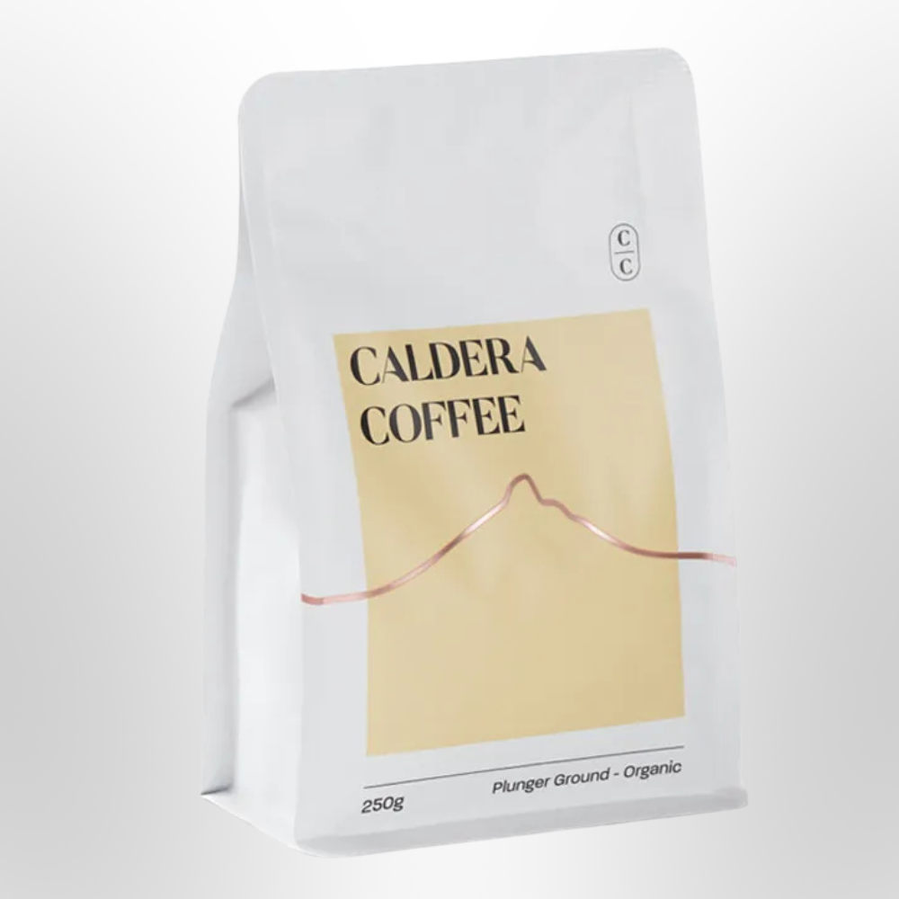 CALDERA Ground Plunger Coffee Organic 250g