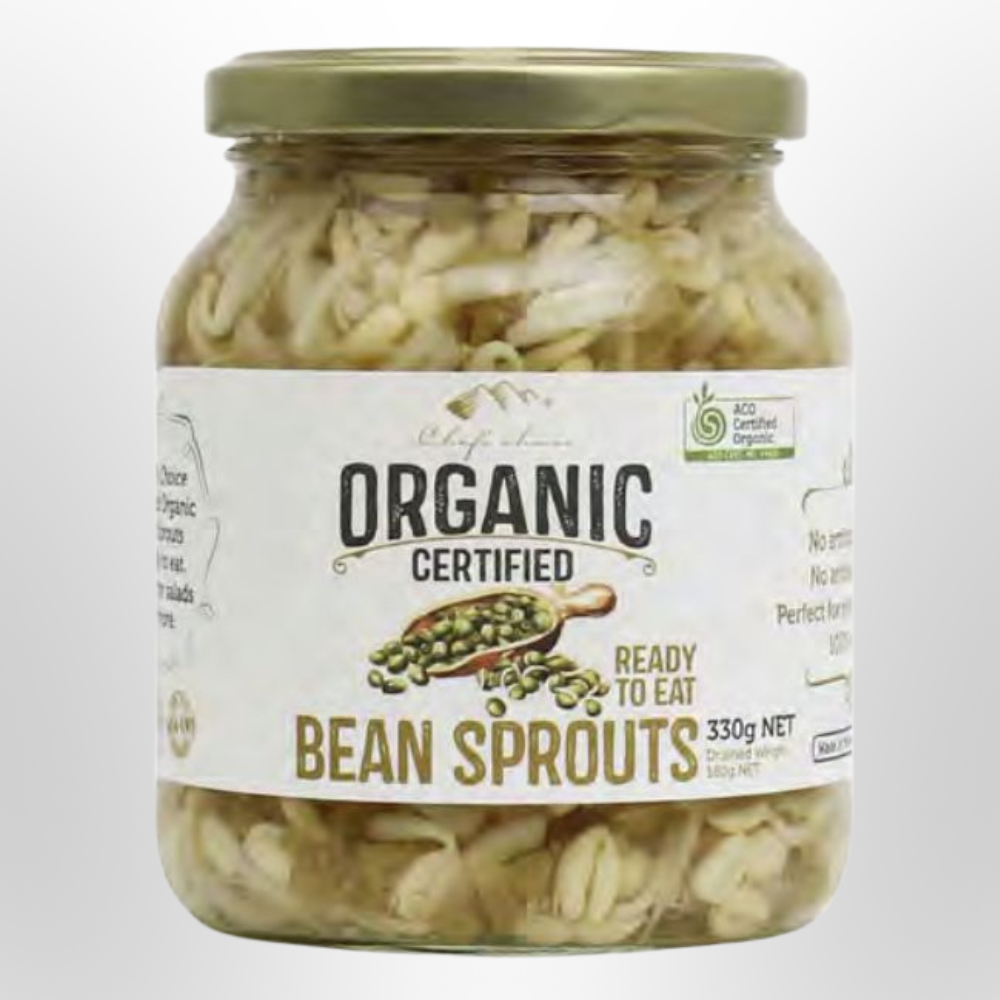 CHEF'S CHOICE Bean Sprouts Organic 330g