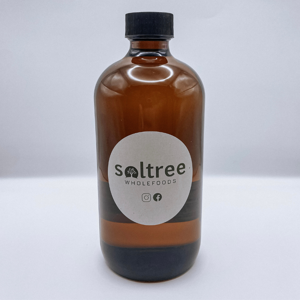 Castor Oil Organic Hexane Free (500ml Amber Bottle)