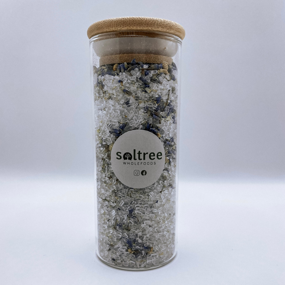 Chamomile & Lavender Bath Salts (175ml Jar)