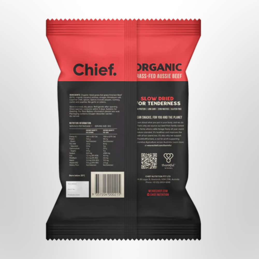 CHIEF Biltong Chilli 90g