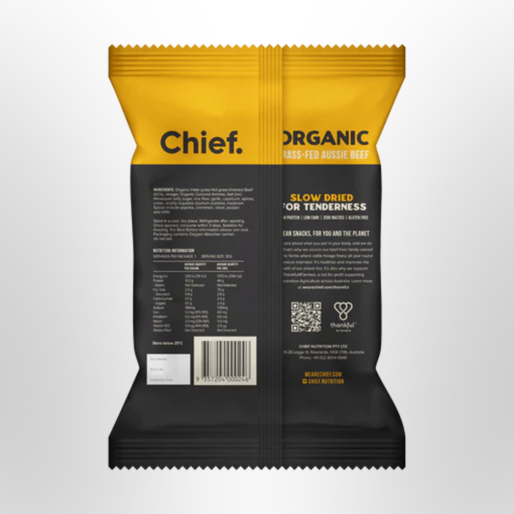CHIEF Biltong Smokey BBQ 90g