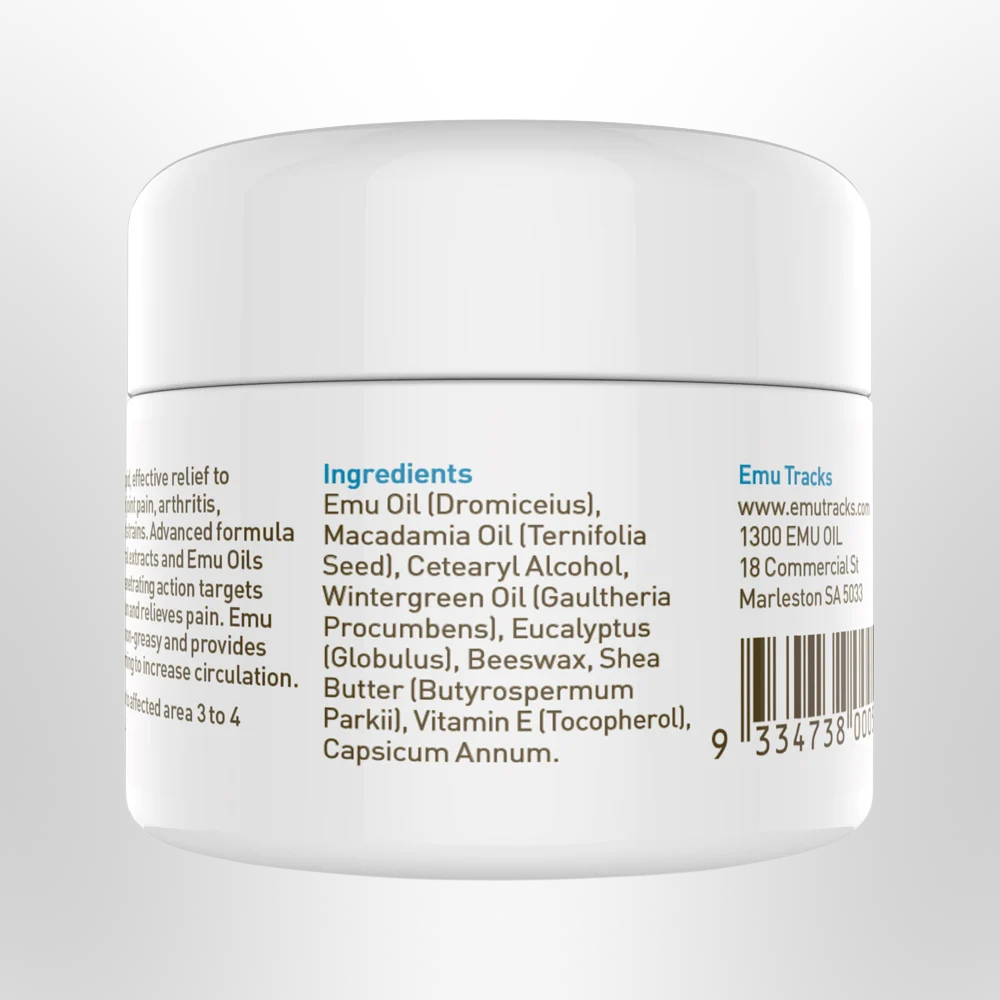 EMU TRACKS Emu Oil Balm Muscle & Joint 50g