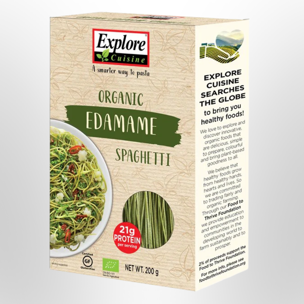 EXPLORE CUISINE Edamame Spaghetti 200g Organic