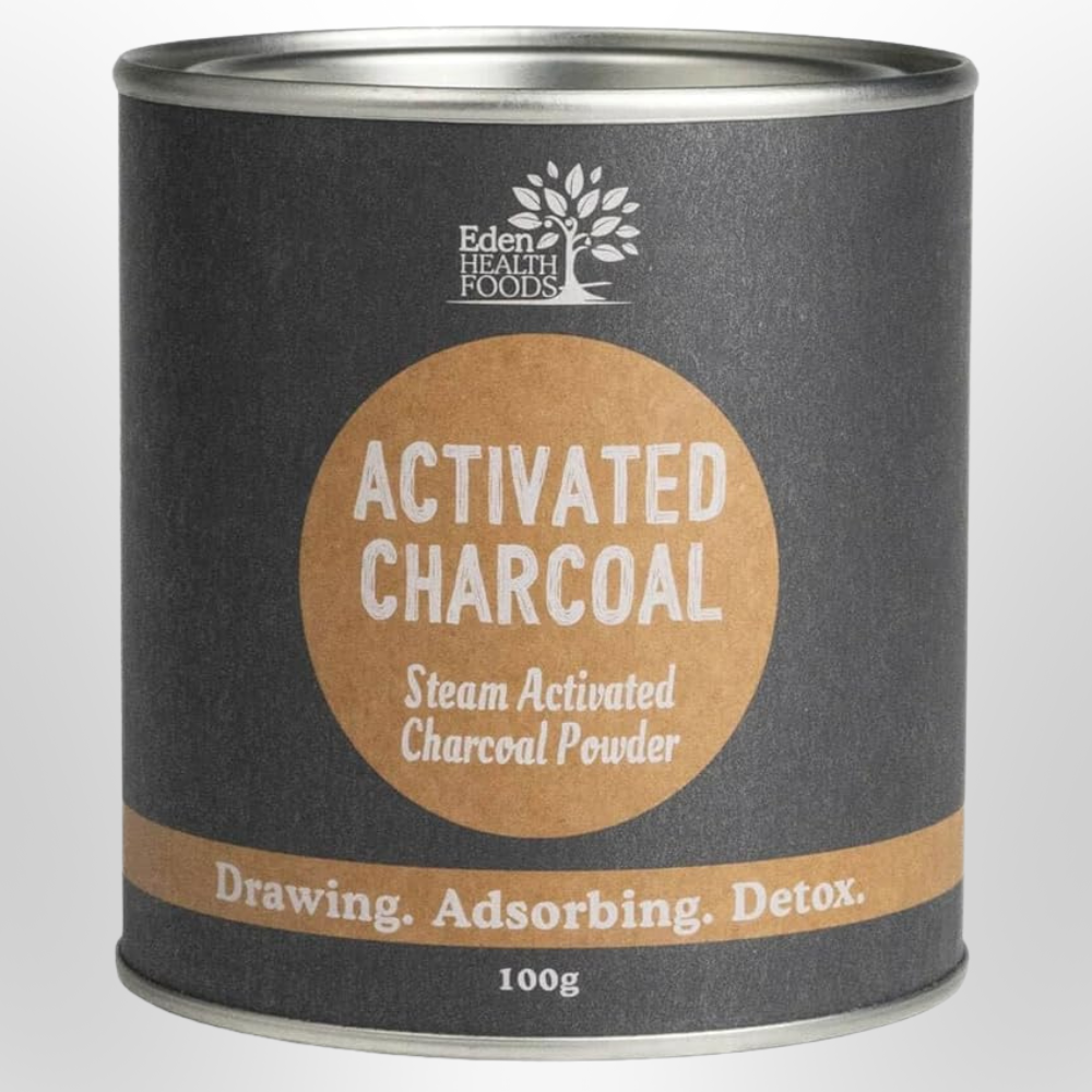 EDEN HEALTHFOODS Steam Activated Charcoal Powder 100g