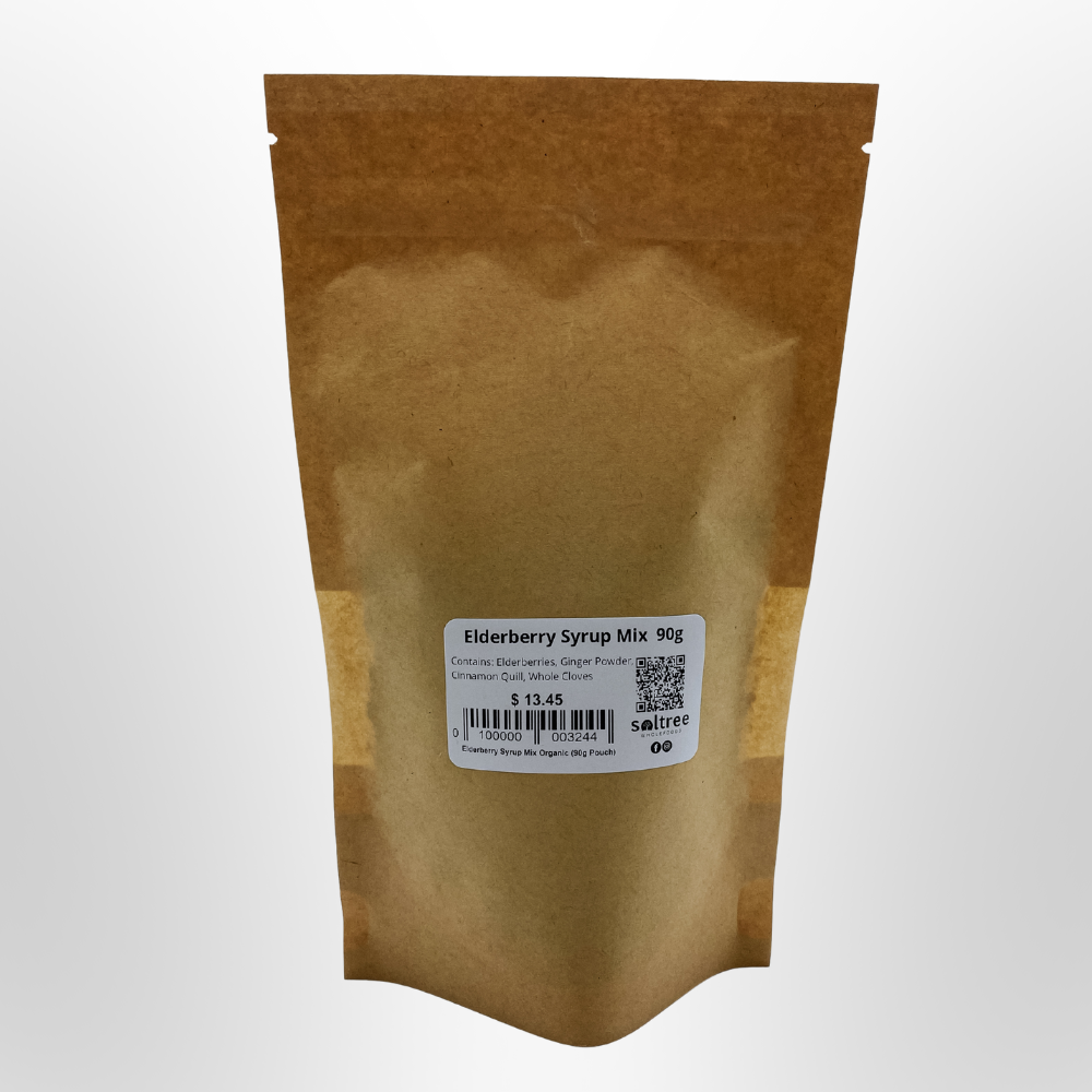 Elderberry Syrup Mix Organic (90g Pouch)