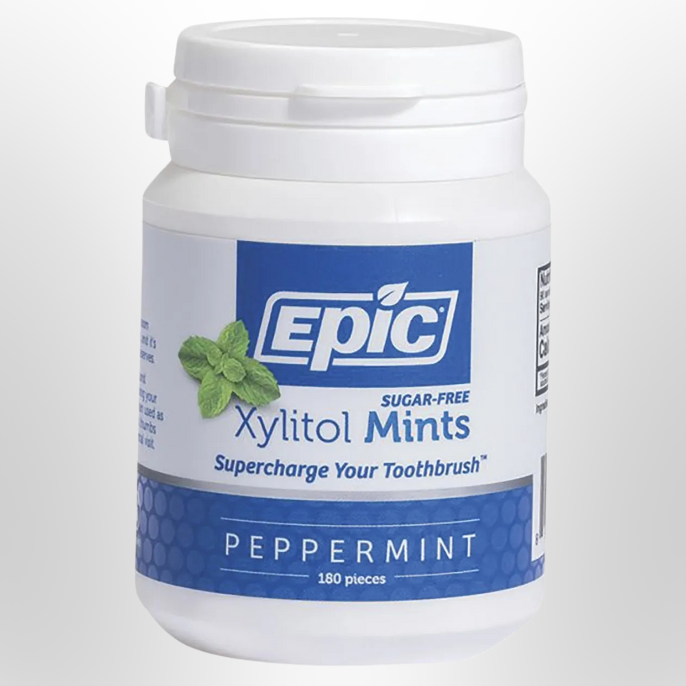 Epic Xylitol Dental Mints Peppermint 180pcs