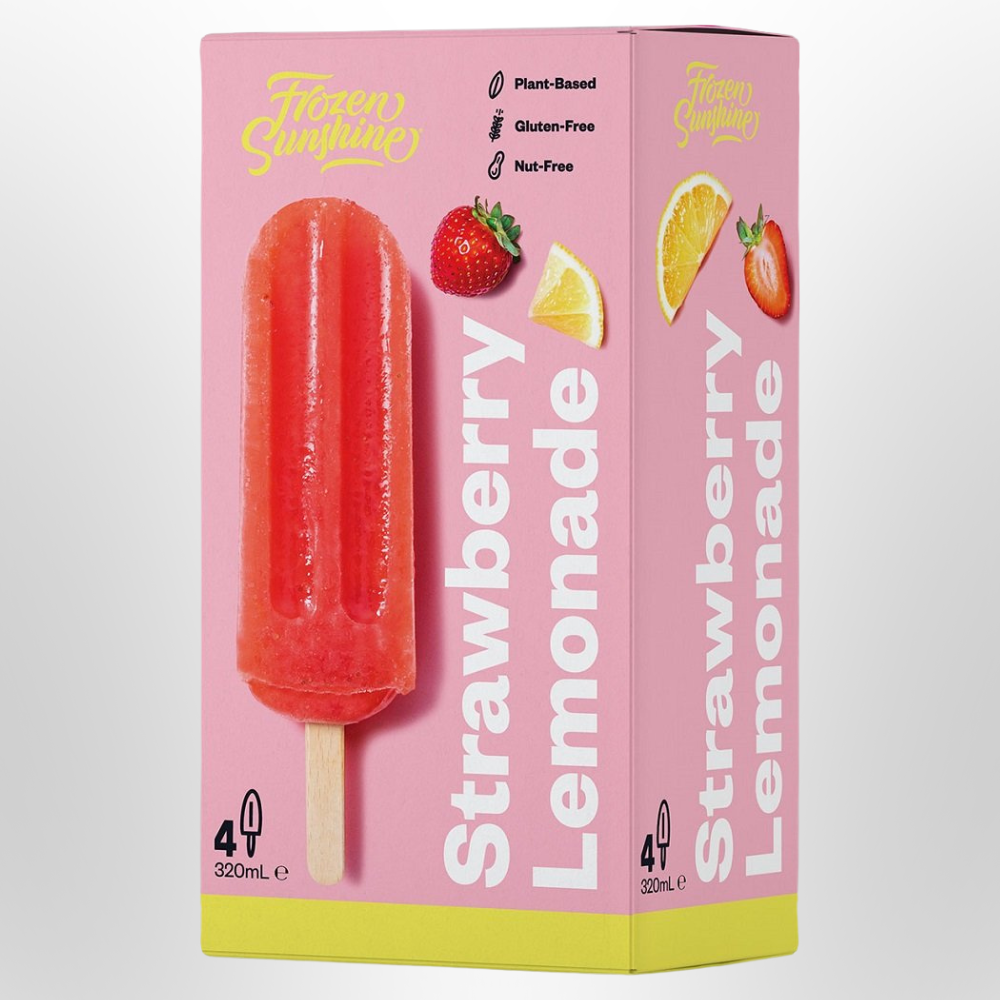 FROZEN SUNSHINE 4pk Strawberry Lemonade 320ml