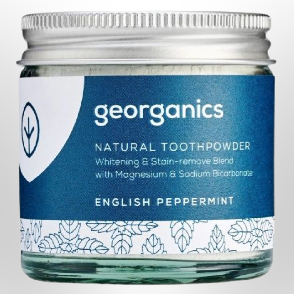 GEORGANICS Mineral Toothpowder English Peppermint 60ml