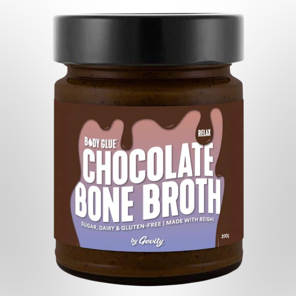 GEVITY Rx Bone Broth Body Glue Chocolate Relax 200g