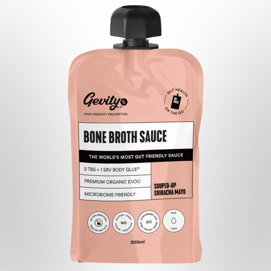 GEVITY Rx Bone Broth Sauce Souped-Up Sriracha Mayo Go Pack 200ml
