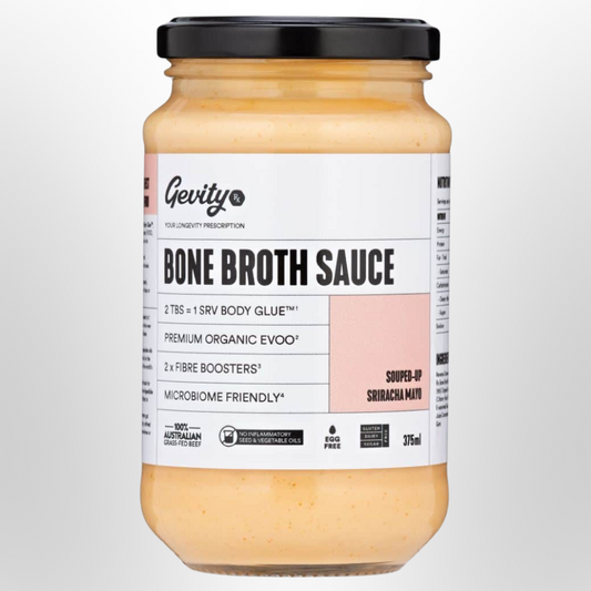 GEVITY Rx Bone Broth Sauce Souped-Up Sriracha Mayo 375ml