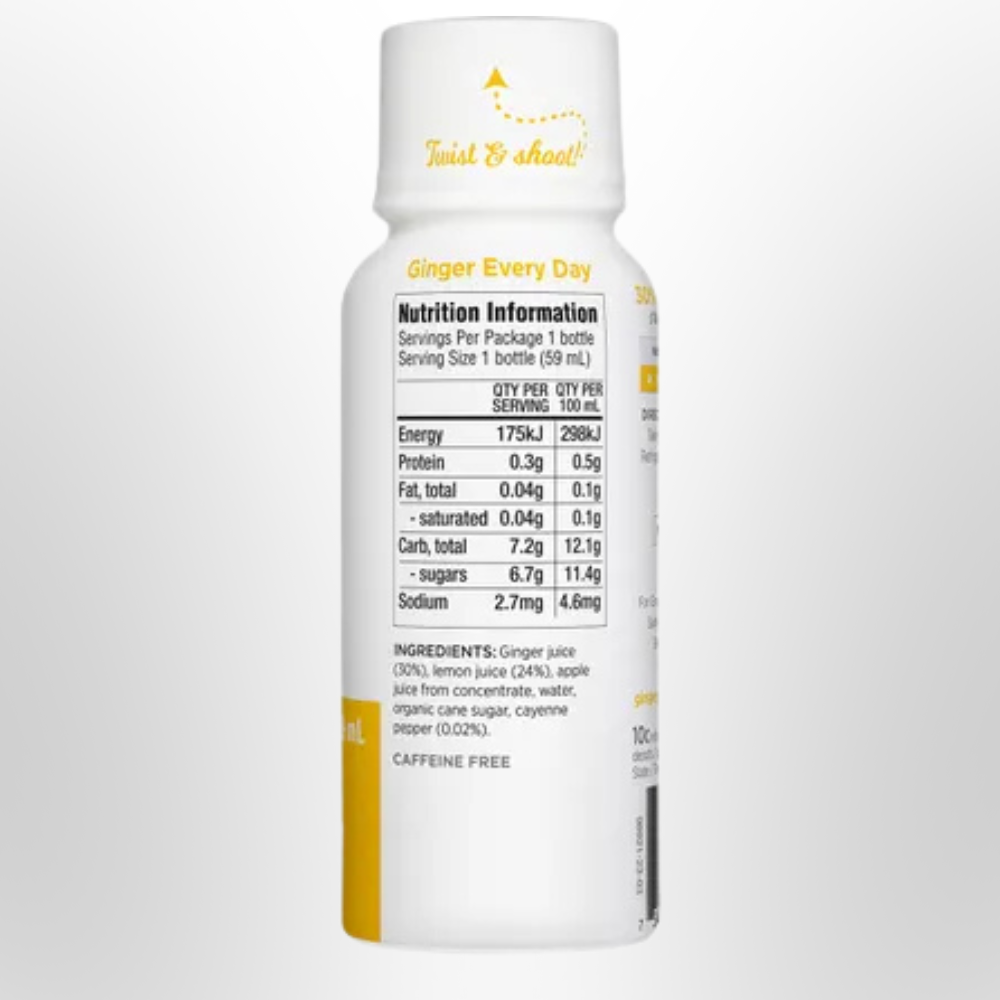 GINGER PEOPLE Ginger Shot Lemon & Cayenne 60ml