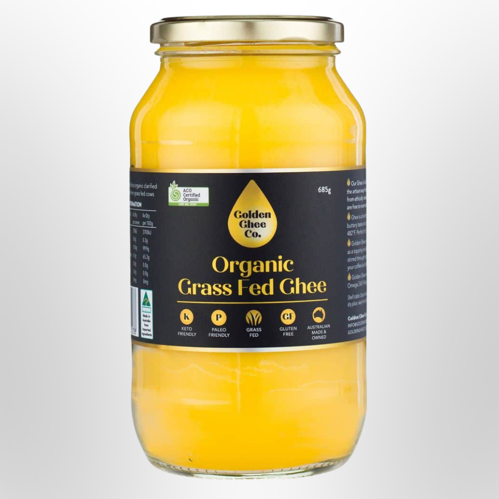 GOLDEN GHEE CO Grass Fed Ghee Organic 685g
