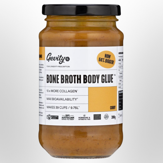 GEVITY Rx Bone Broth Body Glue Curry 390g