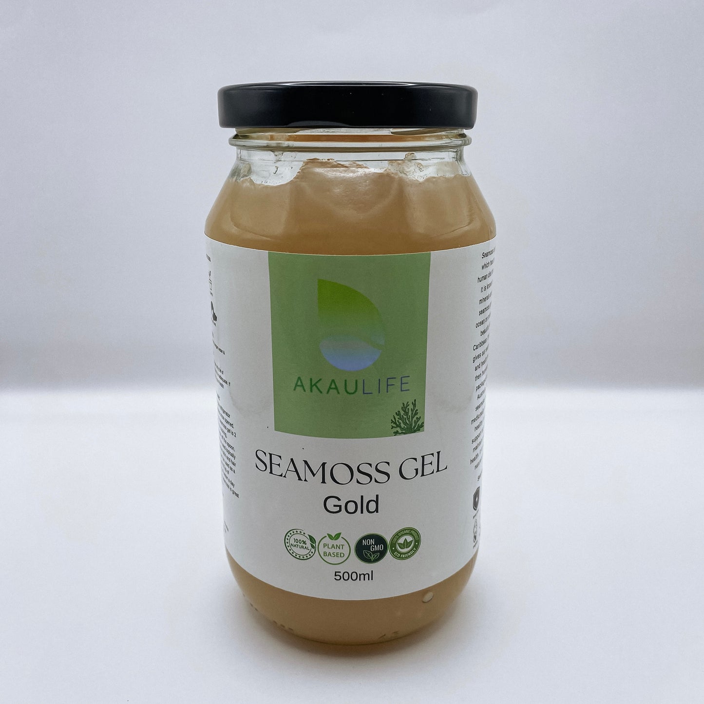 AKAULIFE Seamoss Gel Gold 500ml