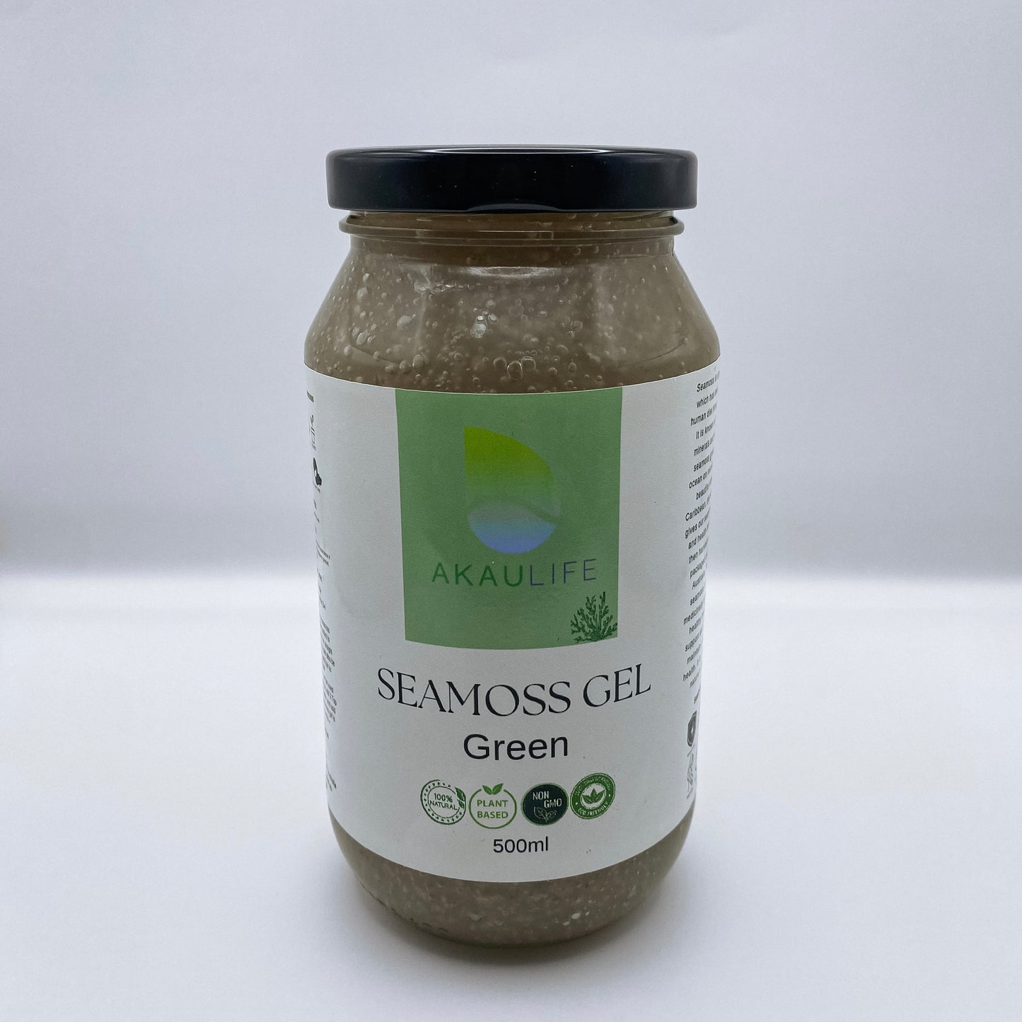 AKAULIFE Seamoss Gel Green 500ml