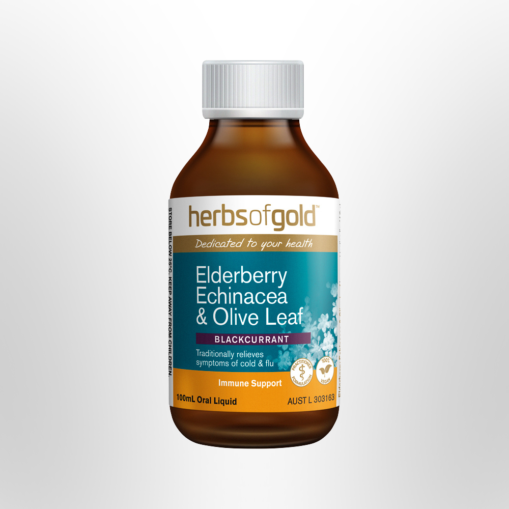 HOG Elderberry Echinacea and Olive Leaf 100ml