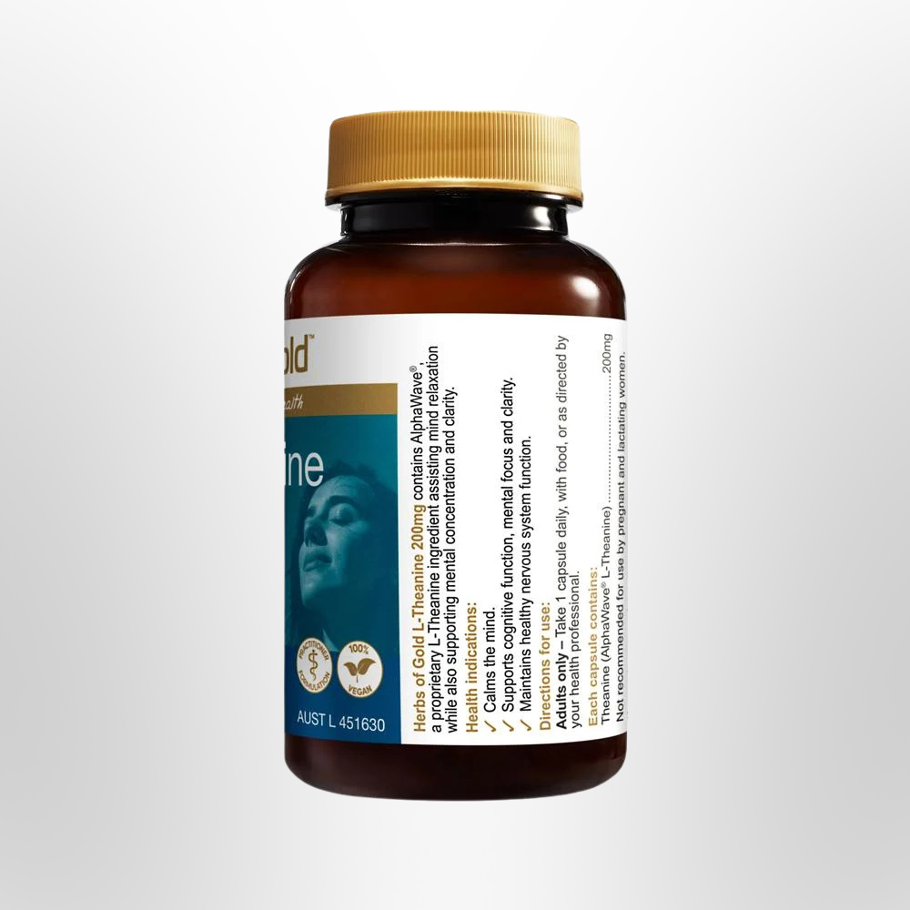 HOG L-Theanine 200mg 30 Caps