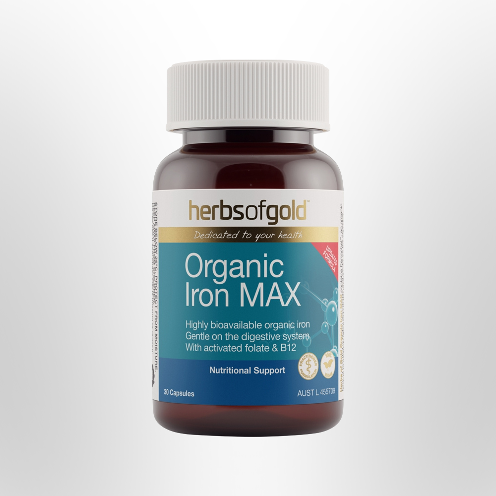 HOG Organic Iron MAX 30 Caps