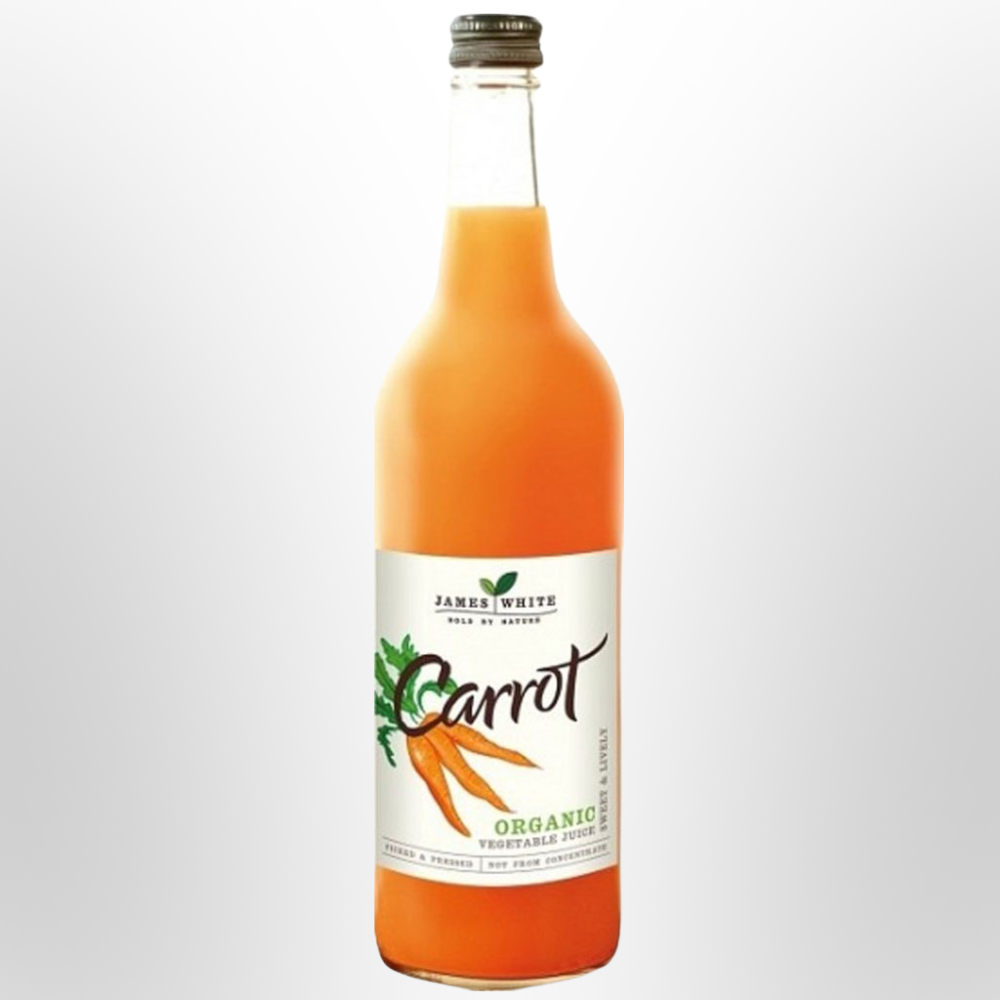 JAMES WHITE Carrot Juice Organic 750ml