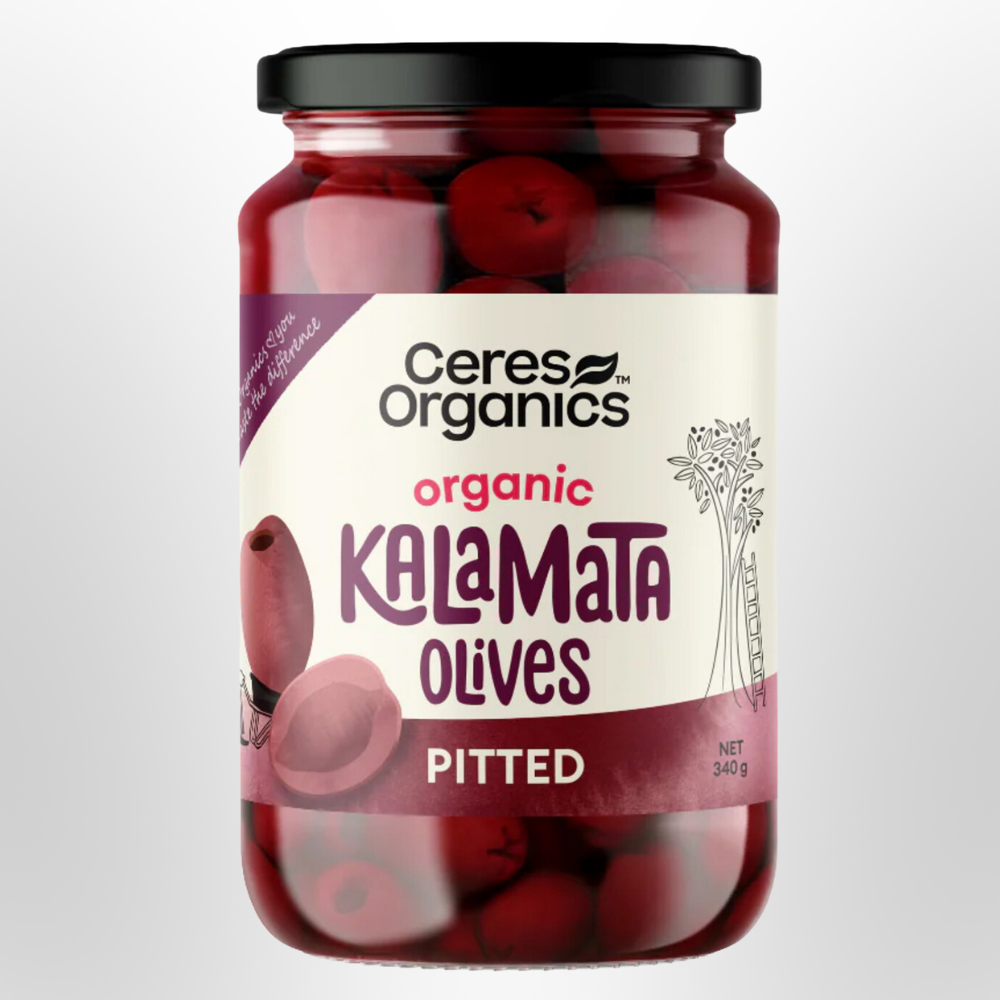CERES ORGANICS Kalamata Olives Pitted 340g